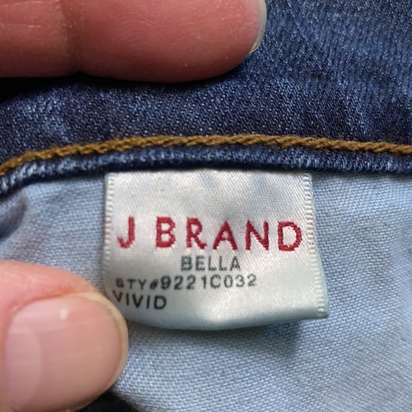 J Brand Bella Low Rise Skinny Jeans Sz 26 - Picture 8 of 12